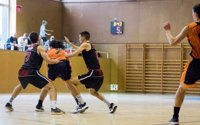 L'últim partit del Bàsquet Pia es va saldar amb derrota a Sant Cugat | Txell Doménech