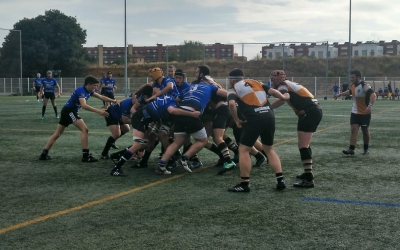 Acció de l'últim partit del masculí contra el Sant Cugat 'B' | Elena Torrero