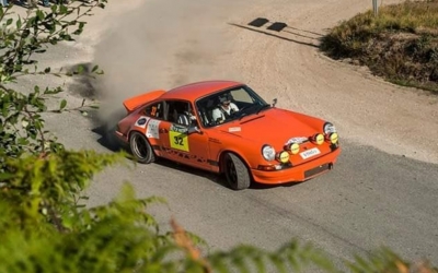 Giralt, copilotant el Porsche de l'edició de l'any passat | Manuel Carvalho