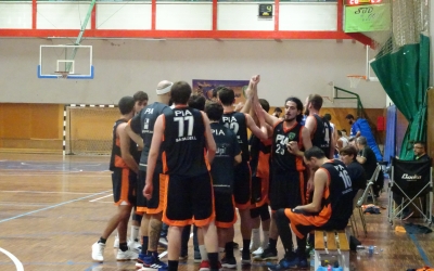 El Bàsquet Pia no ha guanyat encara enguany al carrer Garcilaso | Sergi Park