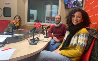 D'esquerra a dreta, Margarita Balaguer, Alberto capitán i Marta Vila | Ràdio Sabadell