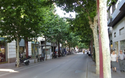 Imatge de la Rambla de Sabadell 