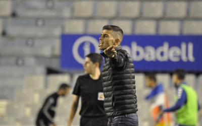 Hidalgo, durant el partit d'ahir | Críspulo Díaz