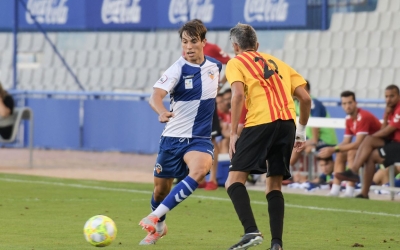 Roig, en el partit de pretemporada contra el Sant Andreu | Roger Benet