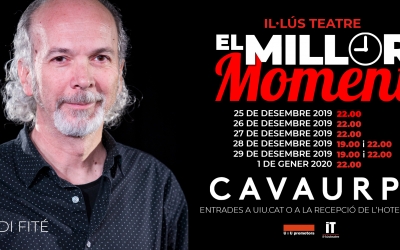 Arriba a La Cava Urpí "El millor moment", l'obra creada per Jordi Fité | Cedida