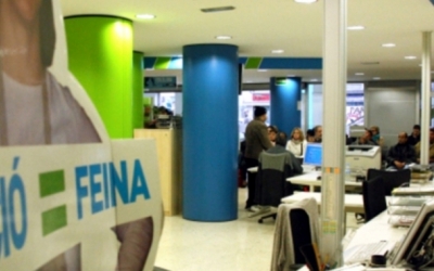 Imatge d'una oficina del SOC | Arxiu