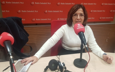 Mercè Calvet, directora del Rebost Solidari | Raquel García