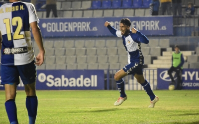 Néstor Querol celebra la seva quarta diana en quatre jornades | Críspulo Díaz