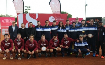 Fotografia del campió (Barcino) i subcampió (Cercle) | Cercle Sabadellès