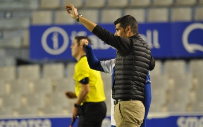 Antonio Hidalgo, en el partit de la penúltima jornada del 2019 davant el Prat | Críspulo Díaz