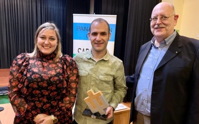 Salgado, acompanyat de Reyes i Masip | Pau Vituri