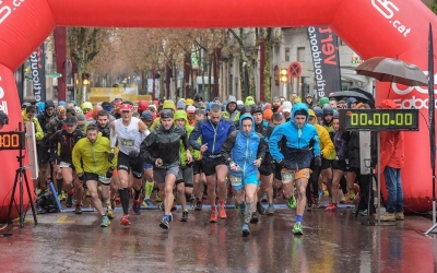 Sortida de l'última edició de La Llanera Trail, organitzada per la UES | Roger Benet