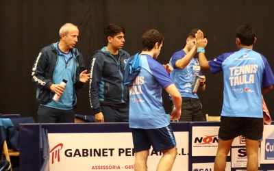 Els palistes del Club celebren el triomf a Olot | Pep Brugada