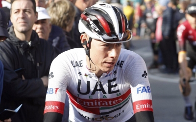 De la Cruz, amb els colors de l'Emirates | UAE Team Emirates