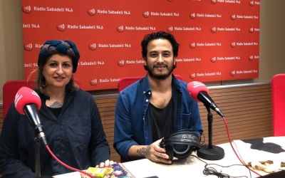 Els pares de'n Biel, la Judith i en Jorge, a Ràdio Sabadell/ Ràdio Sabadell