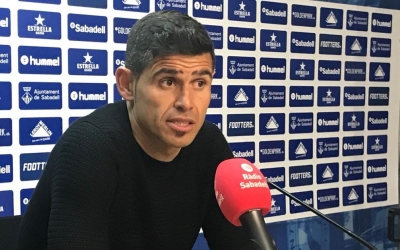 Hidalgo, en roda de premsa | Adrián Arroyo