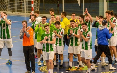 L'OAR Gràcia, celebrant el triomf a la pista dels roquerols | Èric Altimis - OAR Gràcia