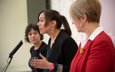 D'esquerra a dreta: Marta Morell, Marta Farrés i Lourdes Ciuró | Roger Benet