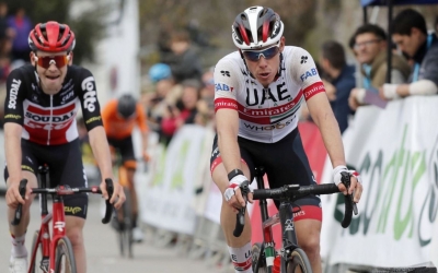 De la Cruz no va poder acabar la seva participació a la Ruta del Sol | BettiniPhoto - UAE Team Emirates