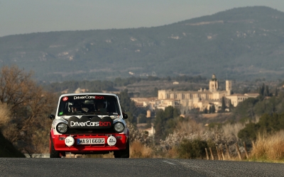 Giralt, en un moment d'acció en el Rally de les Caves | RACC