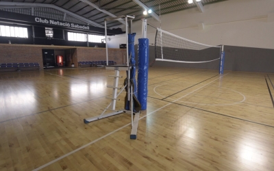 Imatge de Les Naus, seu del CN Sabadell de vòlei | Roger Benet