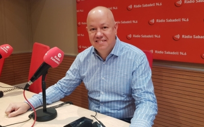 Joan García, a Ràdio Sabadell | Arxiu