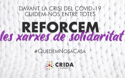 La Crida proposa la creació d'una Taula de crisi per abordar de forma cooperativa la lluita contra la Covid-19 a Sabadell | Cedida