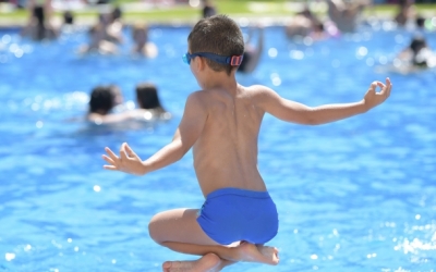 L'estona a la piscina és un dels moments més desitjats als Casals d'Estiu | Roger Benet