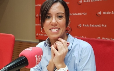 Marta Farrés en una entrevista a Ràdio Sabadell | Arxiu