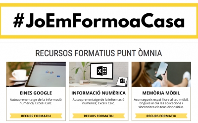 Cal Molins posa recursos educatius en obert al seu lloc web | Captura