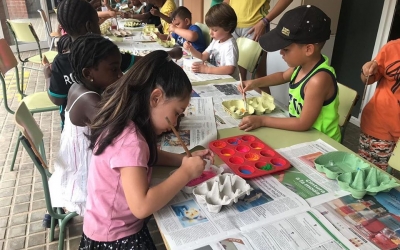 Imatge d'un casal d'estiu/ Esquitx