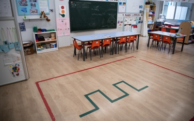 Uns 450 alumnes de P3 a P5 s'han apuntat a la reobertura de les escoles | Roger Benet