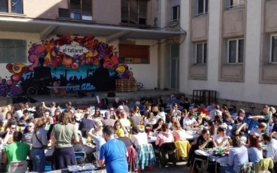 Imatge del pati de Cal Balsach | Cedida