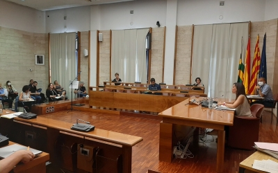 El Ple de juliol ha estat farcit de mocions dels grups municipals | Cedida