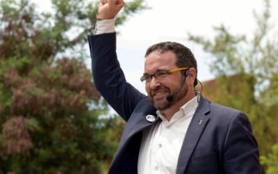 Juli Fernàndez va entrar a l'Ajuntament com a regidor el 2015, quan va ser escollit alcalde | Roger Benet