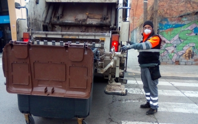 Un dels serveis especials del Consorci durant el coronavirus | Consorci de Residus del Vallès Occidental