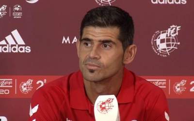 Hidalgo, en roda de premsa | RFEF
