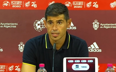 Hidalgo, a la posterior roda de premsa | RFEF