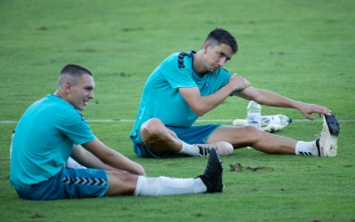 Capó es va lesionar en l'entrenament previ a l'amistós contra l'Andorra | Roger Benet