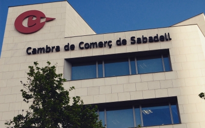 Exterior de la Cambra de Comerç/ Cedida