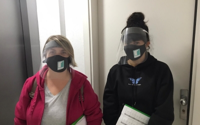 Els picaportes visitaran 400 veïns de Can Puiggener | Cedida