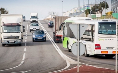 La B-140, en una imatge d'arxiu