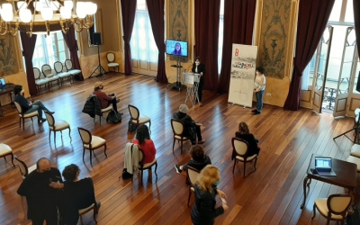 El Principal, durant la programació dels actes en record a la Guerra dels Balcans/ Ajuntament de Sabadell