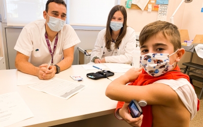 El 93% dels pacients pediàtrics de Diabetis 1 ja compten amb un sensor de glucèmia 24 hores o d'una bomba associada | Cedida
