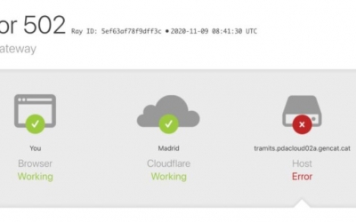 Error a la pàgina web per accedir a les ajudes | Cedida