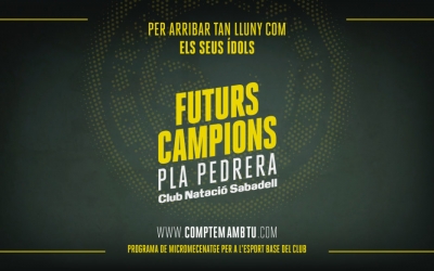 Capçalera de la campanya de micromecenatge del Club | CN Sabadell