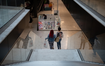 Imatge de l'interior del centre comercial Paddock | Roger Benet