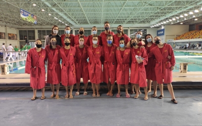 La selecció femenina ha comptat amb quatre Astralpool | @SpainWPFem