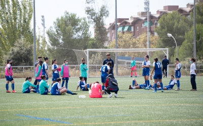 En l'únic partit jugat abans de l'aturada, el Sabadell femení va perdre 0-4 contra el Vilafranca | Roger Benet