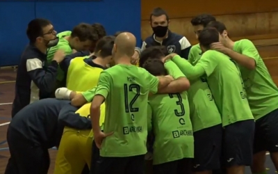 Alegria en la Pia després d'endur-se el derbi | Ràdio Sabadell